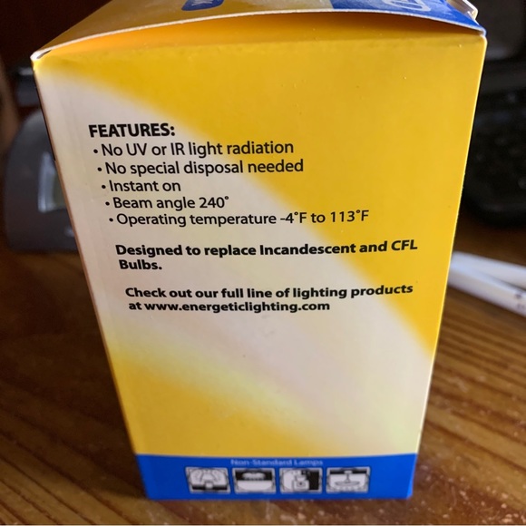 New Energetic Smart Lighting LED Technology (Soft White 3000k) 6 W 450 lumens - Picture 2 of 5